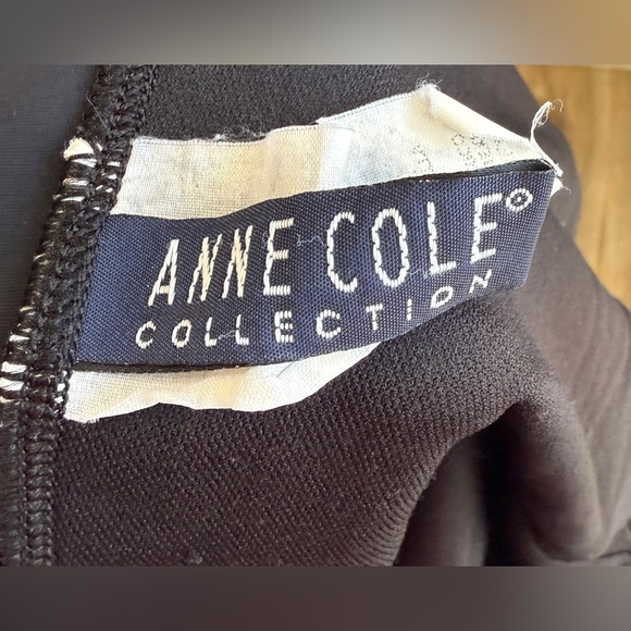 Anne Cole Collection One Piece Swimsuit Black with Mesh Size 10 EUC - Picture 4 of 4